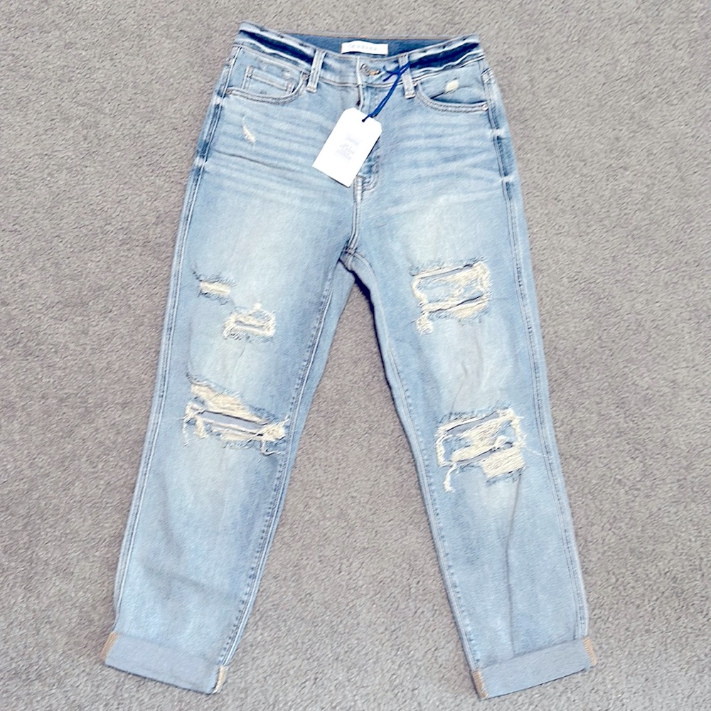 Eunina “Rocky” high rise boyfriend jeans